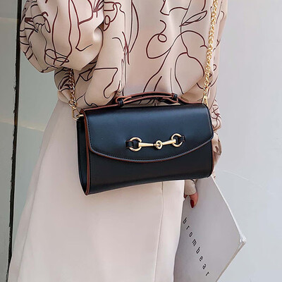 

Chain small square bag female summer ins2019 new fashion wild single shoulder diagonal hand holding chain small square bag