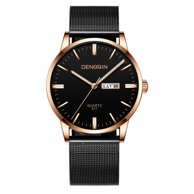 

Gobestart Luxury Quartz Sport Military Stainless Steel Dial Band Wrist Watch