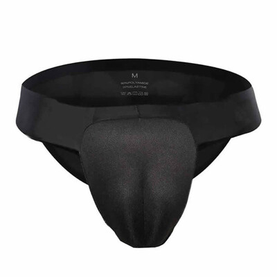 

Unisex Casual Seamless Shaping Underwear Bikini Panties Elastic Thong Underpants