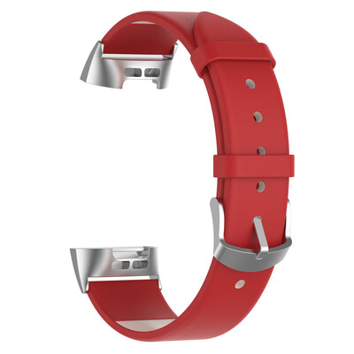

〖Follure〗Soft Leather Bands Replacement Wrist Straps for Fitbit Charge 3