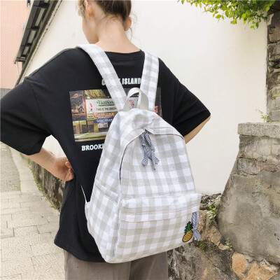 

The womens school bag female college students double shoulder bag Korean high school Korean high school Korean high school