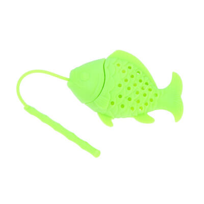 

Fish Design Food Grade Silicone Loose Tea Leaf Infuser Filter Strainer