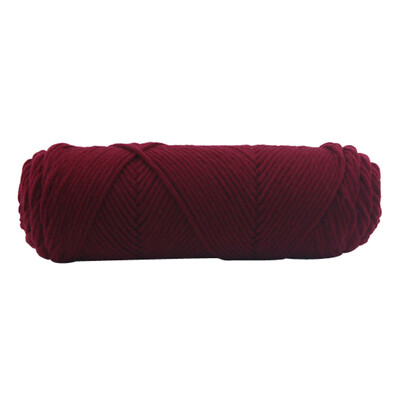 

Toponeto 100g Chunky Wool Roving Scarf Knit Wool Yarn Thickness Warm Hat Household A