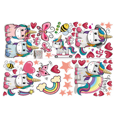 

Removable Unicorn Wall Sticker Wall Art Decoration Home Room Decor for Baby Room Bedroom Kindergarden
