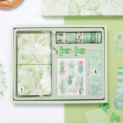 

Time Wheeler Account Book Set Handbook Travel Notebook With DIY Sticker