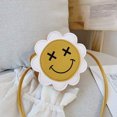 

Tailored Summer New Children Shoulder Bag Cute Flower Messenger Bag Primary Scool Bag