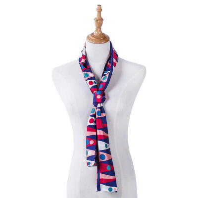 

Fashion Business Women Scarf Satin Collar Scarves Casual Decoration Gift