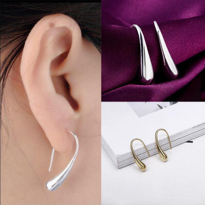 

Fashion Lady Teardrop Hoop Earrings Jewelry