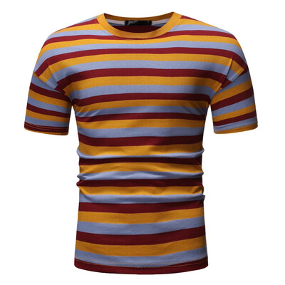 

Toponeto Fashion Mens Casual Slim Fit Short Sleeve Sports O-Neck Shirt Top Blouse