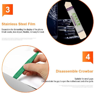 

Multifunctional Leather Case Manual Screwdriver Bit Combination Set Mobile Phone Notebook Dismantling&Maintenance Tools