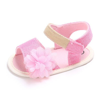 

0-18 Month Cute Baby Soft Shoes Toddler Flower Hook First Walkers Infant Girls Fashion Crib Princess Shoes