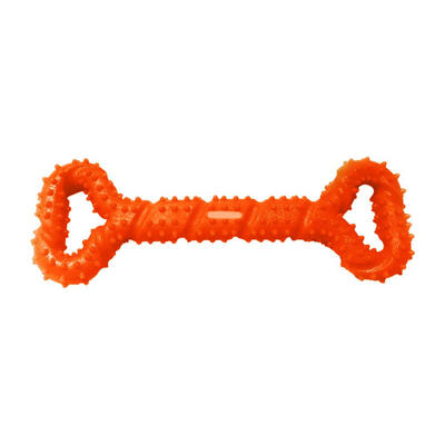 

TPR Dog Rope Interactive Pull Ring Toy Puppy Chew Teeth Cleaning Pet Toys