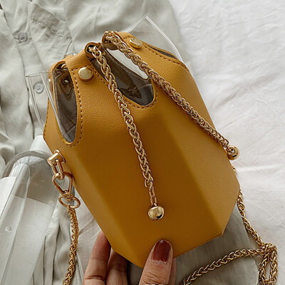 

Shangxin 2019 new fashion 100 Huan version tide one shoulder package quality feeling back ancient oblique carrying bucket chain ba