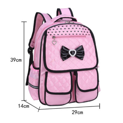 

2018 New Style Fashion Kid Child Princess Rucksack Back School Bags Backpack For Primary Girls Students