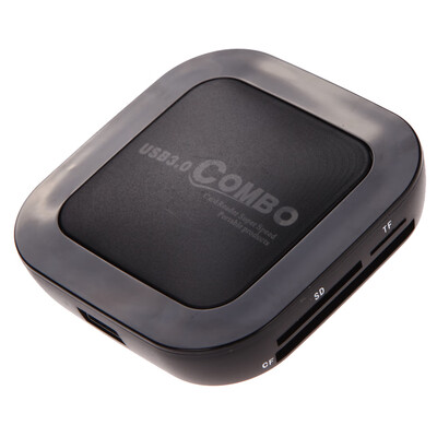

5Gbps High Speed USB30 Hub SDTFCF Card Reader Combo for PC Laptop