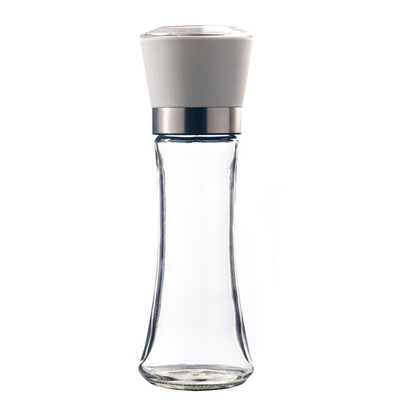 

Toponeto Kitchen Salt And Pepper Grinder 6oz Stainless Steel Mill Shakers Easy to Use Fil