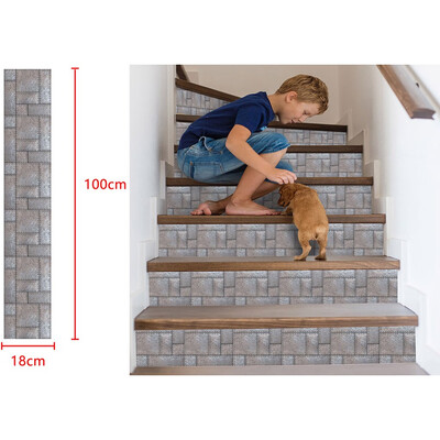 

〖Follure〗3D Simulation Stair Stickers Waterproof Wall Stickers DIY Home Decor