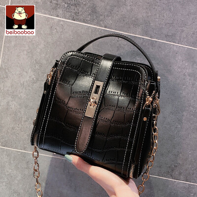 

Ins new small bag 2019 new leisure 100 bucket bag simple fashion single shoulder oblique satchel bag