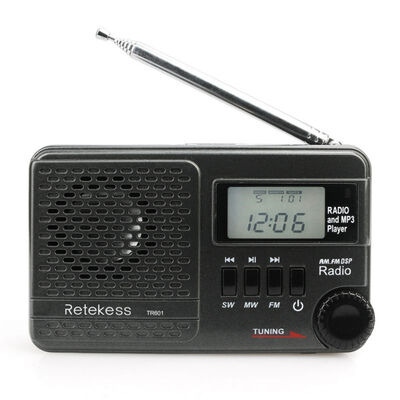 

Mini Portable Personal FMAMSW Radio Outdoor Radios MP3 Music Player With Antenna And Earphone Jack