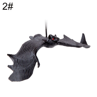 

Halloween Artificial Funny Pendant Simulation Bat Haunted House Party Trick Toy