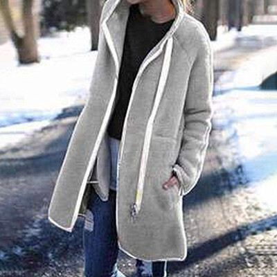 

Women Fashion Autumu&Winter New Standing collar Button coat Warm jacket