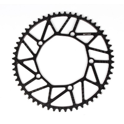 

Bike Cycling Bicycle Hollow Chainring Single Crank Wheel Folding Bike Crankwheel Crankset BCD 130MM 5 Holes Crankset 50T 52T 5