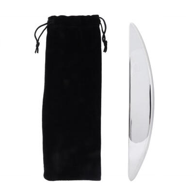 

Greensen Stainless Steel Scraping Board Facial Body Scrapper Plate for Release Pain Relief Guasha Tools