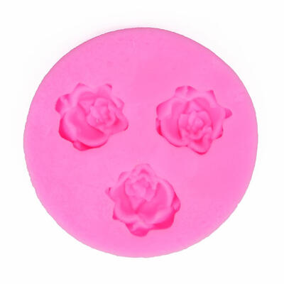 

Rose Flower Silicone Mold Chocolate Fondant Cake Mould DIY Baking Tool