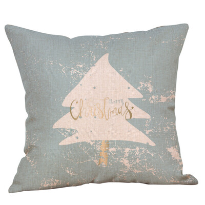 

Siaonvr Christmas Throw Pillow Cover Pillowcases Decorative Sofa Cushion Cover