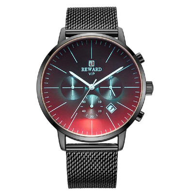

REWARD Men Sport Watches Waterproof Outdoor Wristwatch Mens Quartz Hour Date Clock Stopwatch Military Army Watch Dual Display for