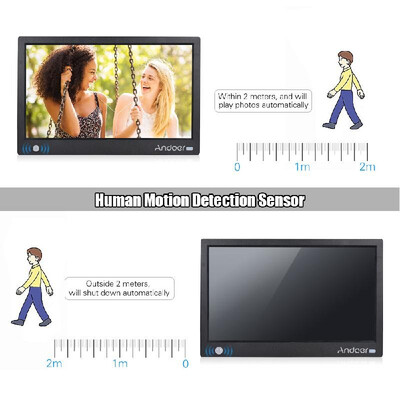

Andoer 116 Inch HD IPS Widescreen Digital Picture Frame Digital Photo Album 19201080 High Resolution with Full Featured Wireless