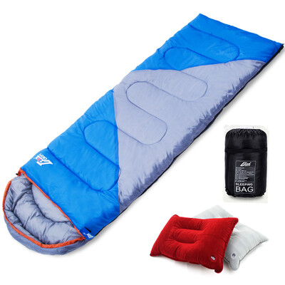 

Golm sleeping bag outdoor adult indoor spring summer autumn&winter student sleeping bag four seasons thick warm lunch break cotton camping dirty sleeping bag 22kg blue