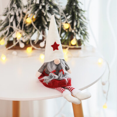 

Siaonvr Christmas Decorations Faceless Doll Girl Dolls Window Decorations