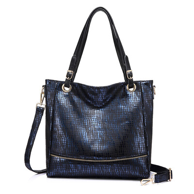 

REALER large bucket bags womens shoulder bag animal prints artificial leather handbag female messenger bag ladies tote zipper