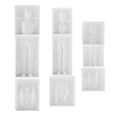 

Greensen 3D People Shaped Family Set Fondant Cake Molds DIY Pastry Baking Decoration Mould Bakeware
