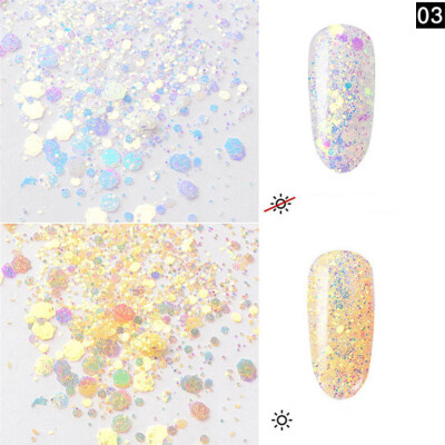 

Toponeto Optical Chameleon Mirror Powder DIY Dust Nail Art Glitter Chrome Pigment