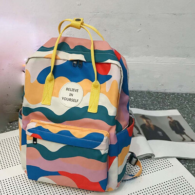 

Women Fashion Bag Large Capacity Computer Bag Student Backpack Shoulder Bag