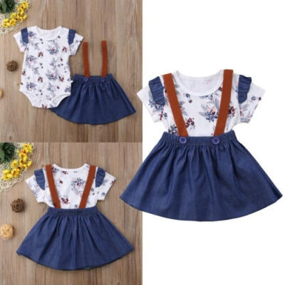 

Hot fashion Newborn Kids Baby Girl Floral Romper Jumpsuit Princess Party Skirt Prom Tutu Skirt Outfits