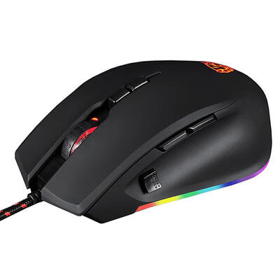 

Motospeed V80 RGB 5000 DPI Gamer Gaming Mouse USB Wired Optical Mice Backlit Breathing LED For PC Laptop - Black