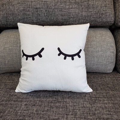 

Colorful Foil Printing Pillow Sofa Waist Throw Cushion Pillow Smiley Cafe Home Decor