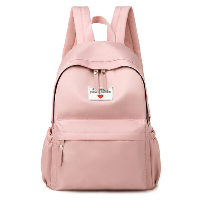 

Water backpack Oxford backpack womens bag Korean version high school junior high school university leisure schoolbag travel bag