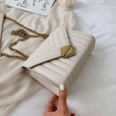 

Ins bag summer net red diamond chain small square bag new 2019 Korean version of Joker shoulder slung womens bags