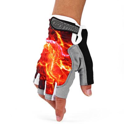 

2pcs Robesbon Cycling Bike Bicycle Gloves 3D Gel Pad Breathable MTB Outdoors Half Finger