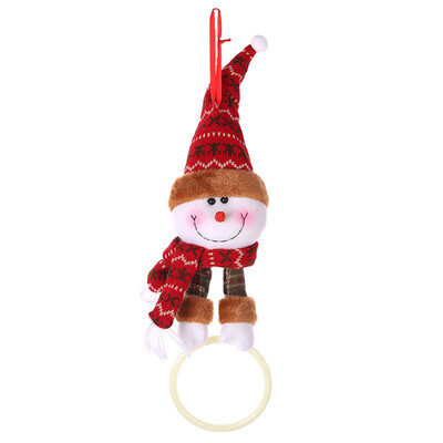 

Christmas Doll Towel Hanging Ring Towel Excluding Towels Hanging Pendant Santa