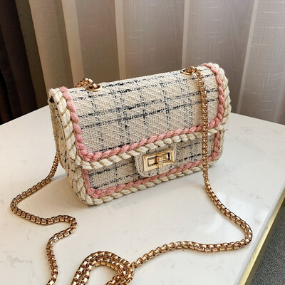 

Small bag female new wave Korean version of the wild Messenger bag chain fashion small square bag air bag