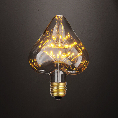 

BRELONG Heart E27 3W 30LED Retro Edison Light Bulbs Gypsophila Bulb 220 -240V