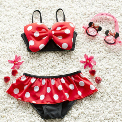 

US STOCK Summer Baby Girl Kids Bathing Suit Swimwear Bikini Set Tankini Swimsuit