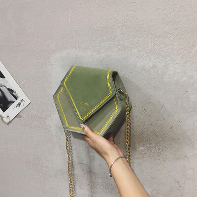 

Sen-style Messenger bag handbags new 2019 fashion shoulder bag wild ins summer small fresh ocean chain bag