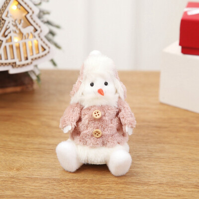 

Christmas Mini Plush Angel Doll Toy Christmas Ornaments Holiday Gift Decorations
