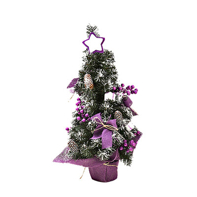 

Toponeto Artificial Tabletop Mini Christmas Tree Decorations Festival Miniature Tree 30cm